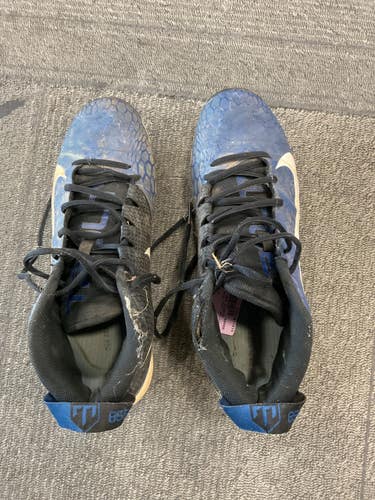 Used Nike TROUT 856 CLEATS BB/SB Cleats Royal Blue Senior 9 11614-S000242307