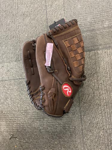 Used Rawlings PLAYER PREFERRED BB/SB Glove LH Throw Brown 12 1/2" 11614-S000242298