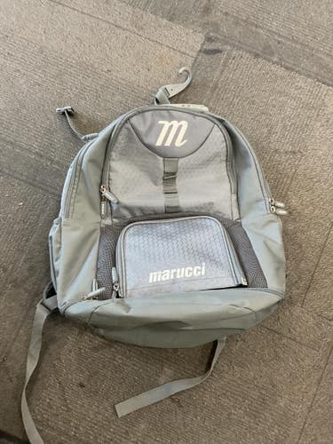 Used Marucci BACKPACK BB/SB Player Backpack Grey 11614-S000242273