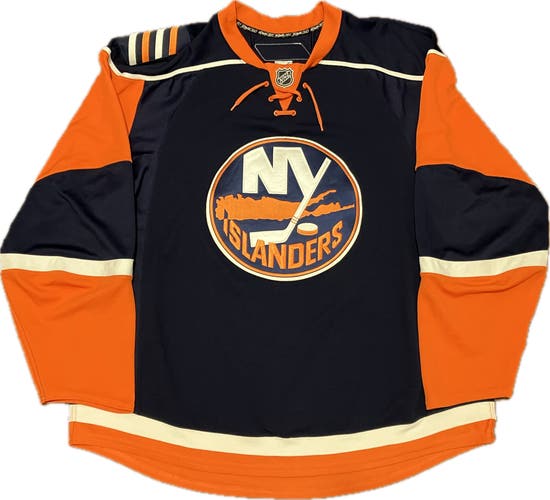 New York Islanders Blank Reebok Edge 1.0 NHL Hockey Jersey Size 56