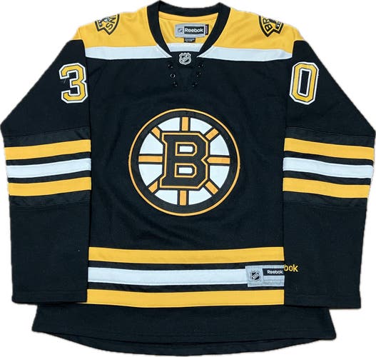 Boston Bruins Tim Thomas Reebok NHL Hockey Jersey Size Women Large