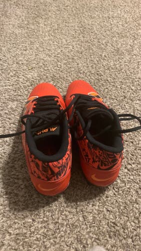 Orange Men's Size M 9.5 (W 10.5) Nike Turf Cleats Cleats (New)
