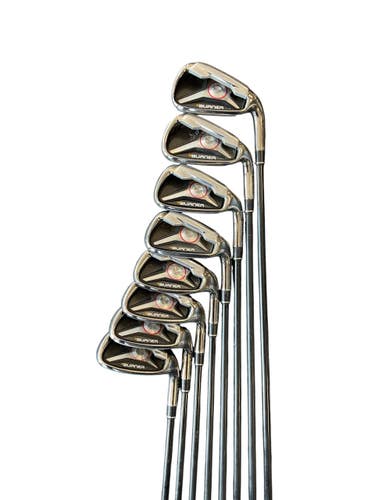 Used Taylormade BURNER 2009 Mens Iron Set RH 4I-GW/AW 11450-S000527147
