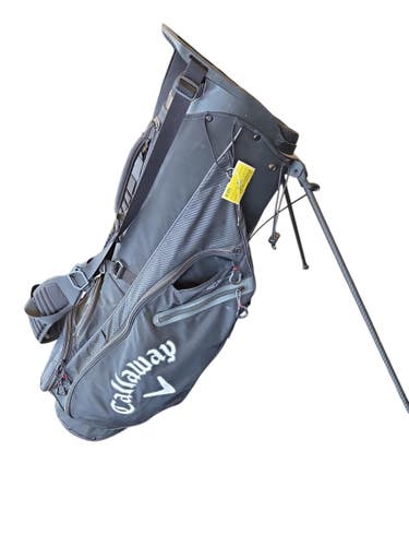 Used Callaway ZERO BAG Mens Stand Bag Black 11450-S000527143