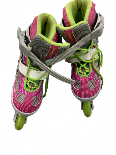 Used EQUINOX DBX Junior Rec Fitness Skates Pink Adjustable 11613-S000188111
