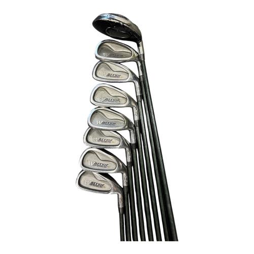 Used Warrior TCP TECH CAVITY BACK Mens Package Set RH None 8 Piece 11850-S000025617