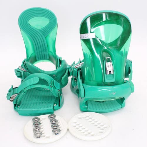 K2 Cassette Women's Snowboard Bindings - Size Medium (Fits US Size 6 - 10) Used