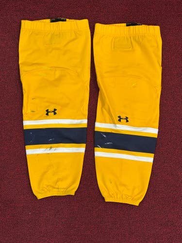 Merrimack College Senior Yellow Large -2 Socks