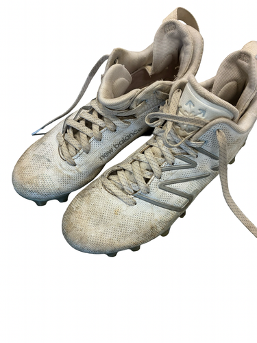 Used New Balance LAX Cleats Mens White Senior 7.5 11682-S000137625