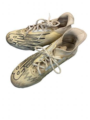 Used New Balance LAX Cleats Mens White Senior 8 11682-S000137626
