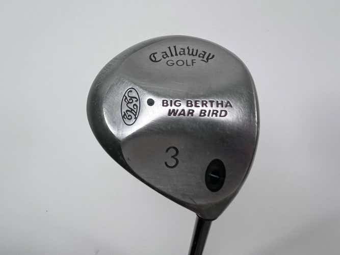 Callaway Big Bertha Warbird 3 Fairway Wood 15* RCH 96 Firm Graphite Mens RH