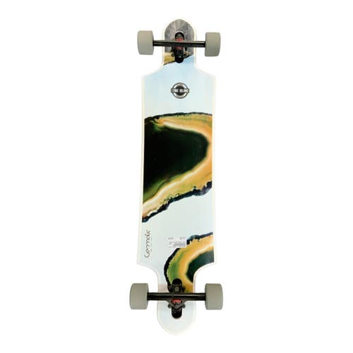 Used LONG ISLAND GEOMATIC DROP THROUGH Longboard White Long 11823-S000041303