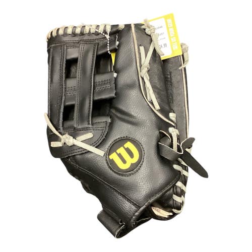Used Wilson A2448 BB/SB Glove RH Throw Black 13" 11846-S000109318