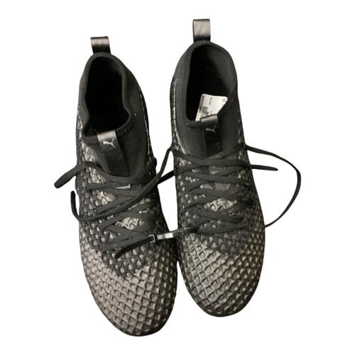 Used Puma Soccer Cleats Black Youth 09.0 11846-S000109305