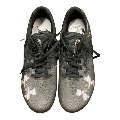 Used Under Armour Track & Field Cleats Adult Black Senior 12 11846-S000109339