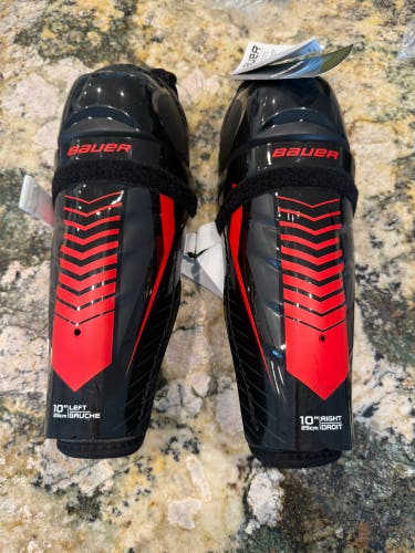 Youth Bauer Lil Sport 10" Shin Pads (New)