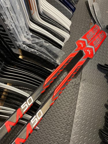 2 Pack New Bauer M50 Pro Goalie Stick P31 25"
