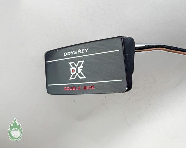 Used Right Handed Odyssey DFX Double Wide 35" Putter Steel Golf Club