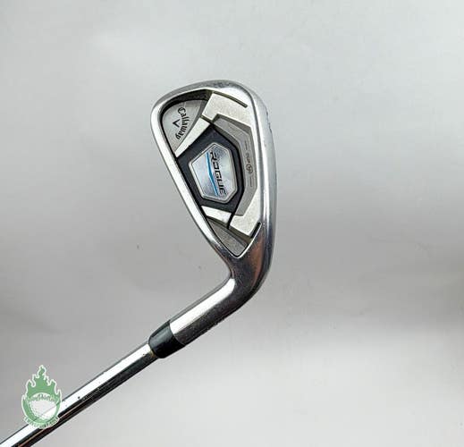 Used Right Handed Callaway Rogue CF18 6 Iron XP90 Stiff Flex Steel Golf Club