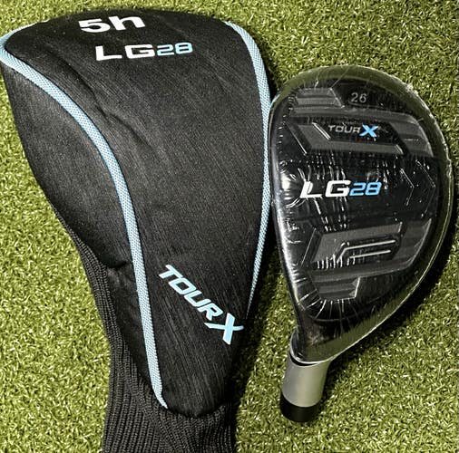 Merchants Of Golf Tour X LG28 Rescue 5-Hybrid 5H 26* LEFT Hand *Head Only* NEW!