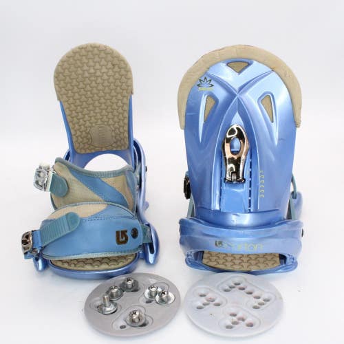 Burton Stiletto Women's Snowboard Bindings - Size Large (Fits US Size 8+) Used