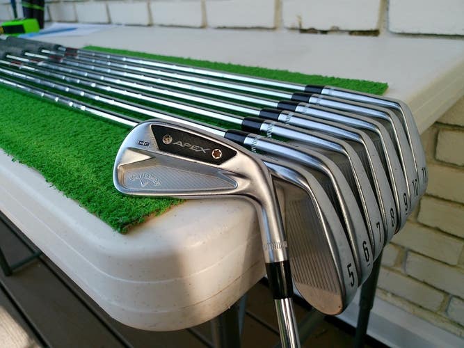 Callaway 2024 APEX CB/MB Forged (4i-11i) Iron Set w/ KBS TOUR-V 110g Stiff