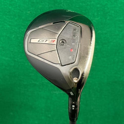 Titleist GT3 15 Fairway Wood Mitsubishi Tensei 1K White 75 Extra Stiff