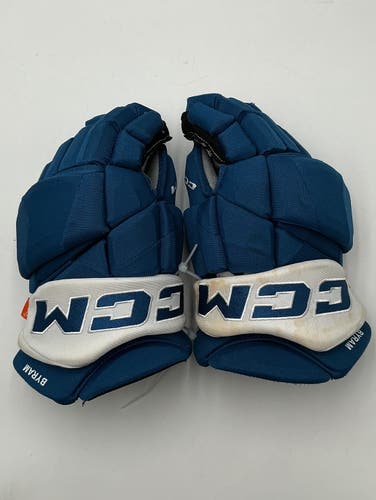 Colorado Avalanche Byram CCM HGPJSPP Gloves 14" Pro Stock (Used)