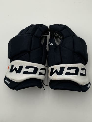 Colorado Avalanche Byram CCM HGPJSPP Gloves 14" Pro Stock (Used)