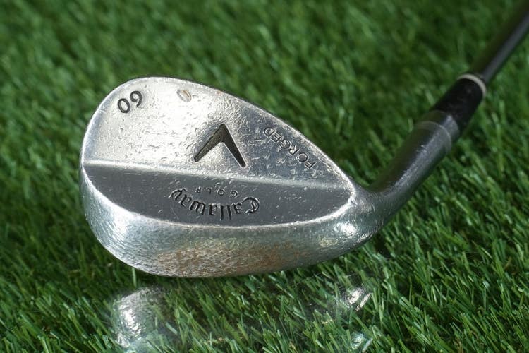 Callaway Forged 60 Lob Wedge Forged Wedge Flex & Jumbo Grip Left-Handed LH