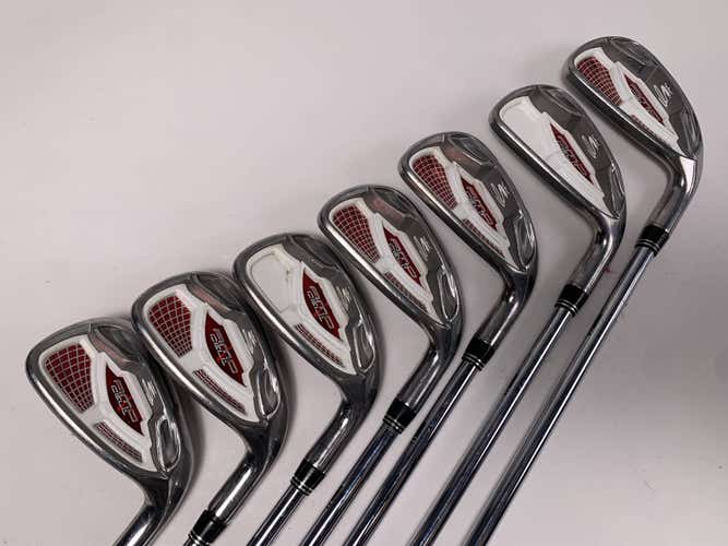 Cobra AMP Cell Red Iron Set 4-PW True Temper Dynalite 90 Stiff Steel Mens RH
