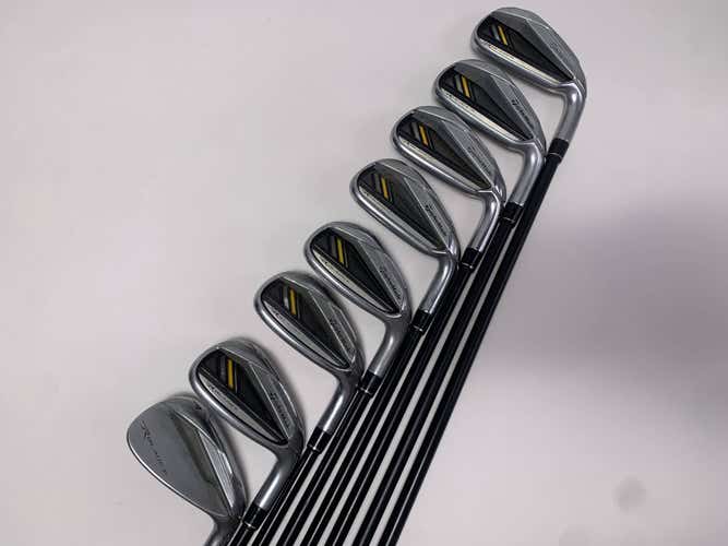 TaylorMade RocketBladez Iron Set 4-PW+AW RocketFuel 65g Senior RH -1/2''