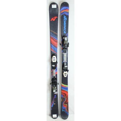Nordica The Ace J Twin Tip Kids Skis with Bindings - 148 cm Used