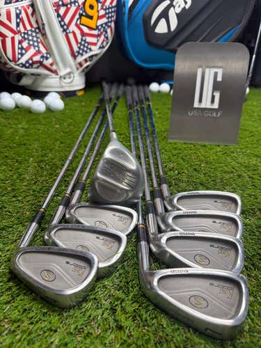 King Cobra Oversize Iron Set 4-PW + 3 Wood 14* - Steel - Stiff Flex - RH