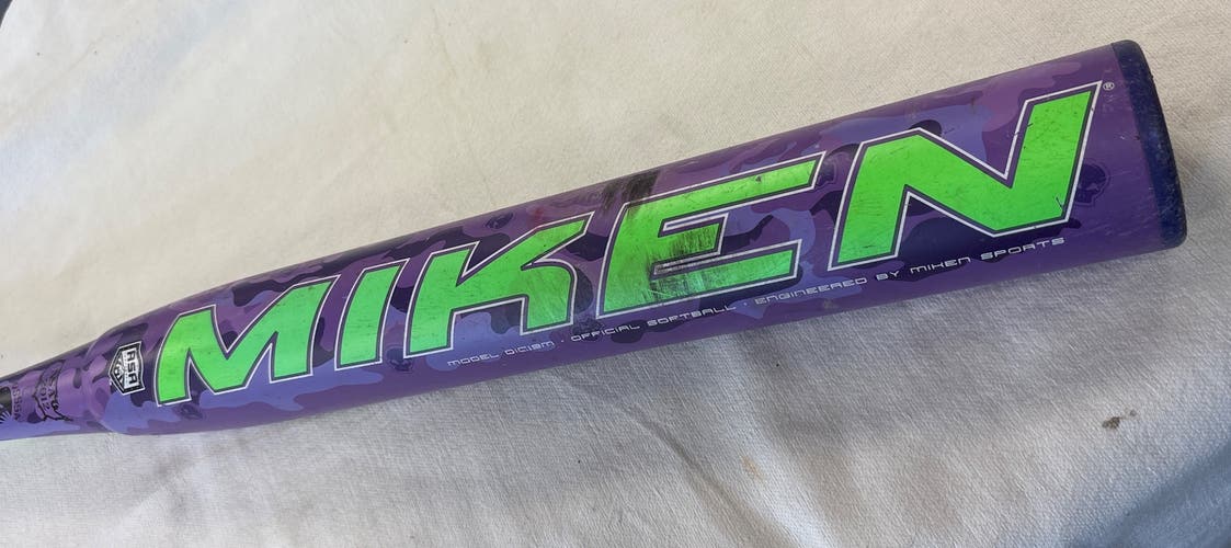 Miken Maniac Alloy Bat 27 oz 34" (Used)