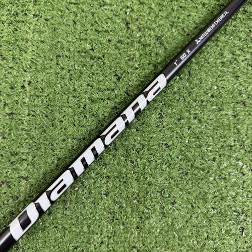 Mitsubishi Diamana T + 60 X Extra Stiff Driver Shaft Taylormade RH Tip 44.5