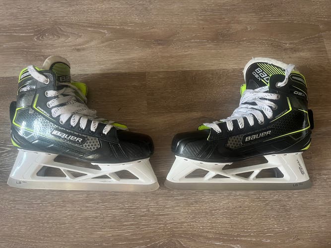 2021 Bauer GSX Hockey Goalie Skates Regular Width 8 (Used)