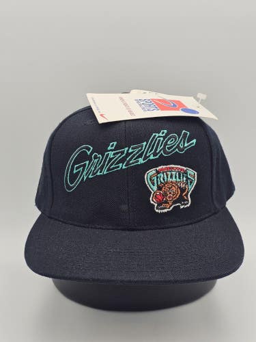 NEW Vintage Sports Specialties Vancouver Grizzlies Blackdome NBA Hat Snapback