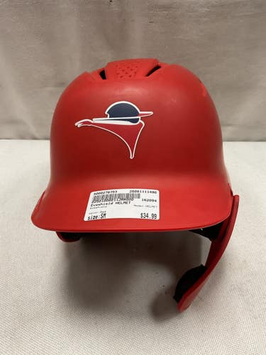 Used Evoshield HELMET Batting Helmet No Mask Red SM 11490-S000276753