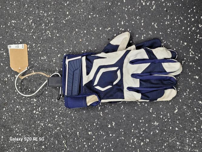 Used Evoshield BB/SB Batting Gloves Navy Blue MD 11849-S000043119