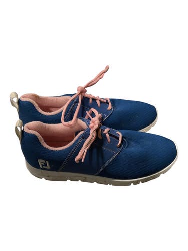 Used Foot Joy Womens Golf Shoes Royal Blue Senior 7.5 11847-S000038002