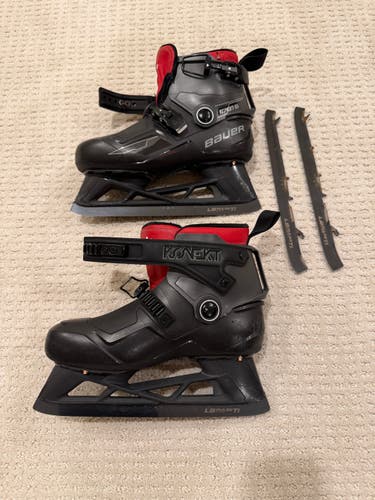Bauer Konekt 2 Hockey Goalie Skates Regular Width Size 6 (Used)