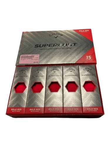 Used Callaway SUPERFAS 15 Pack - Golf Balls 11847-S000035766