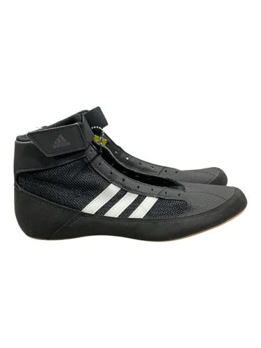 Used Adidas Wrestling Shoes Black Senior 7.5 11847-S000030993