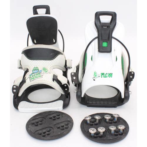 Flow Micron Kids Snowboard Bindings - Size Small (Fits US Size 2.0 - 5.0) Used