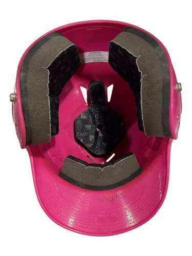 Used Rawlings BB HALMET Batting Helmet No Mask Pink One Size 11847-S000037445