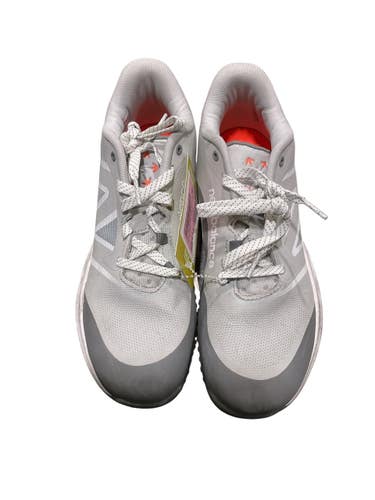 Used New Balance LAX Cleats Mens Grey Senior 8.5 11847-S000037928