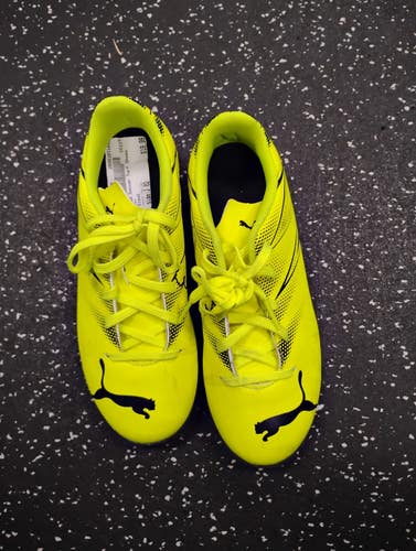 Used Puma Soccer Turf Shoes Yellow Junior 02 11849-S000043056