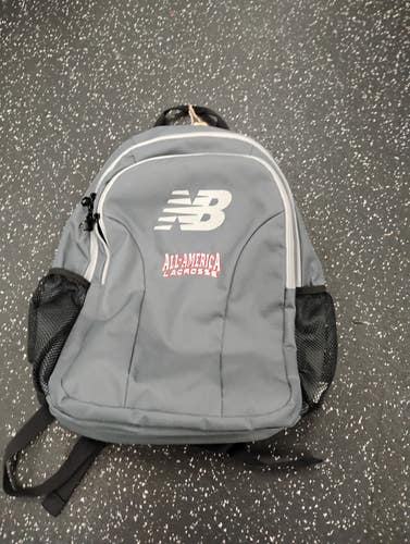 Used New Balance ALL AMERICAN Player Backpack Grey 11849-S000043061