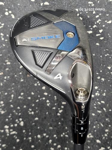 Used Callaway PARADYM AI SMOKE HL Mens Hybrid Club RH 4 Hybrid 11849-S000043085